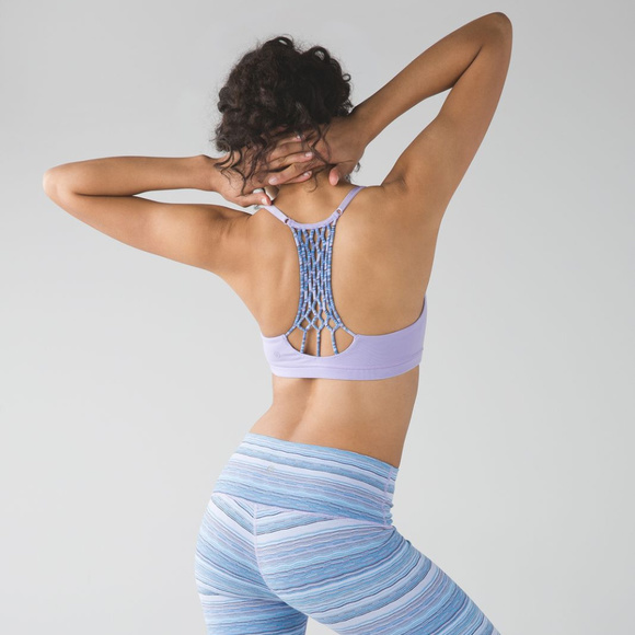 lululemon athletica Other - Lululemon True Self Bra II Lilac / Wave Twist